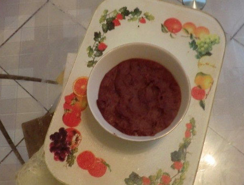 两种紫米八宝饭3