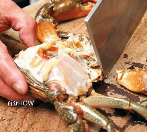 螃蟹怎么杀-螃蟹的杀法图解教程6