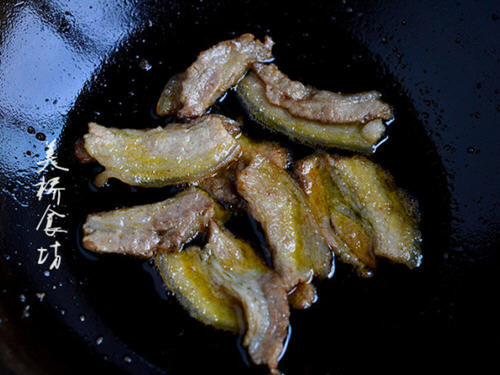 正宗干锅手撕包菜做法4