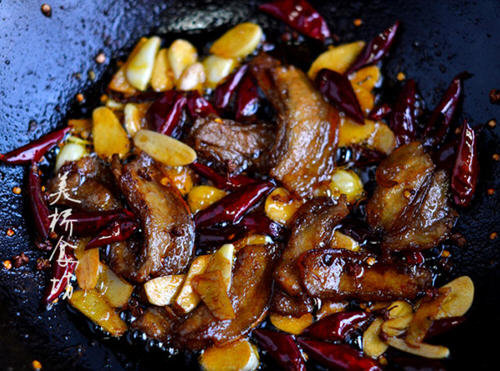 正宗干锅手撕包菜做法6