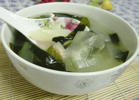 海带冬瓜汤能减肥吗