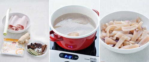 家庭自制肉皮冻1