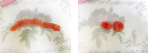 整合6种家常蔬菜摆盘花样图切法2