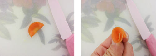 整合6种家常蔬菜摆盘花样图切法6