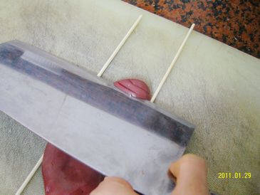 猪腰子怎么切-图解猪腰子的切法大全2