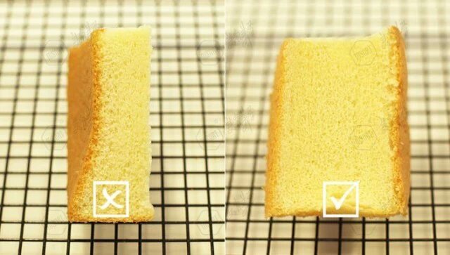 戚风蛋糕失败的原因：图解戚风蛋糕失败的六大真相6