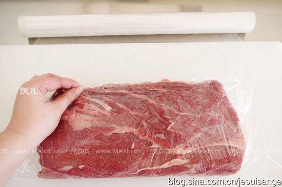 图文教程：牛排怎么切-切出圆牛排的方法7