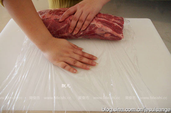 图文教程：牛排怎么切-切出圆牛排的方法10