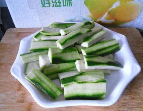丝瓜怎么切？3