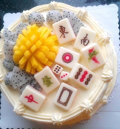 麻将蛋糕11