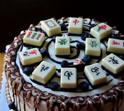 麻将蛋糕14