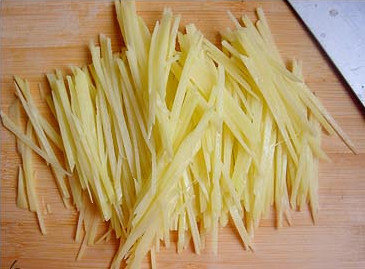 土豆怎么切丝-图文教程土豆切丝方法5