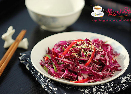 凉拌紫甘蓝需要焯水吗-怎么做凉拌紫甘蓝营养损失少5