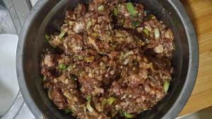 清蒸茄子夹肉馅2