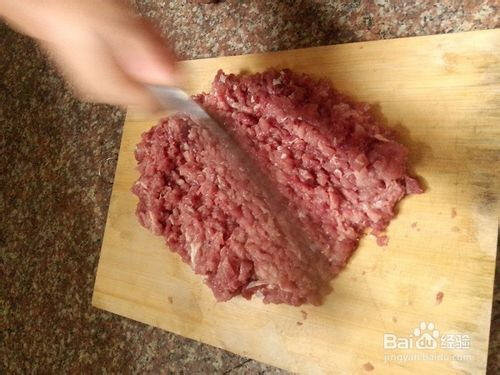 肉末怎么切-图解快速剁肉末的方法11