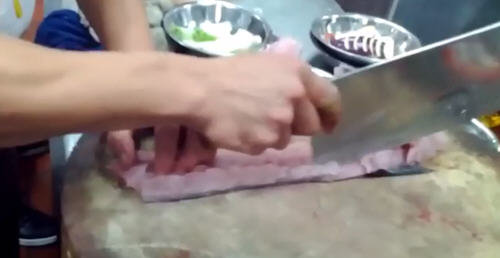 松子鱼刀工的做法-在家用刀怎么简单快速切好松子鱼图解9