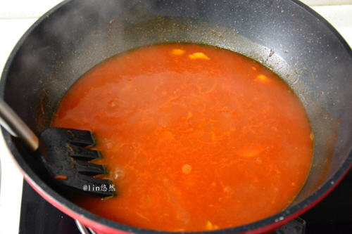番茄米线汤底5