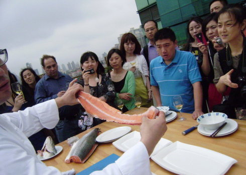 图解：三文鱼怎么切片7