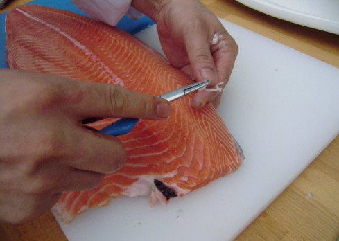 图解：三文鱼怎么切片10