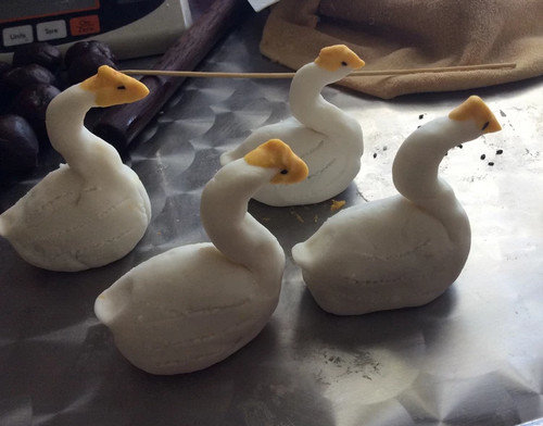 水晶小天鹅馒头4