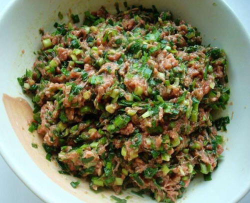 韭菜牛肉饺子馅7