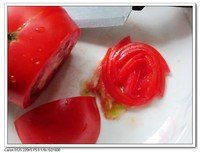 西红柿怎么切花-图解西红柿花的切法3