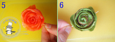 西红柿怎么切花-图解西红柿花的切法9