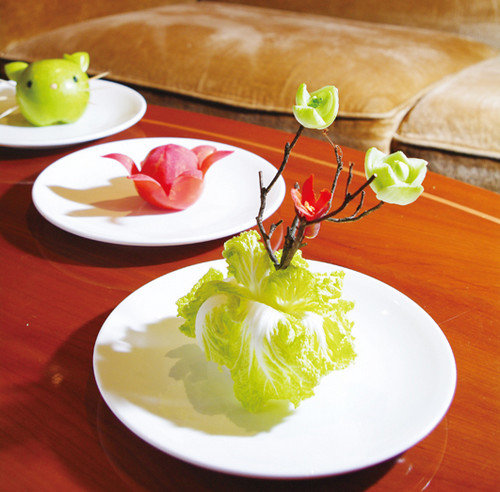 图文教程：5分钟简易水果雕刻1