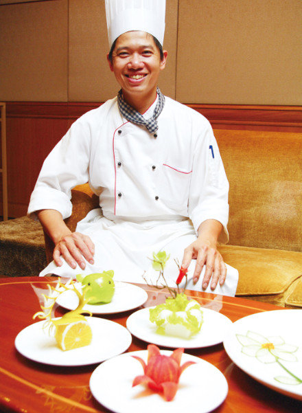 图文教程：5分钟简易水果雕刻2