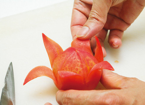 图文教程：5分钟简易水果雕刻7