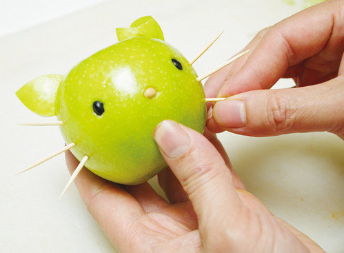 图文教程：5分钟简易水果雕刻19