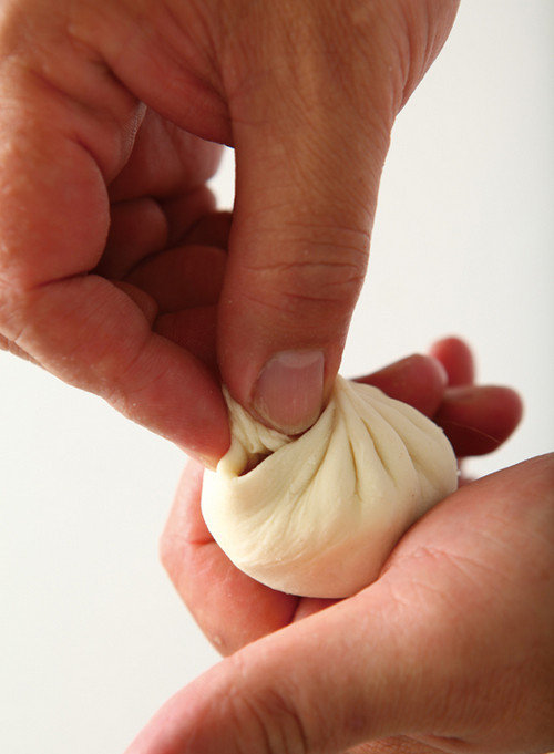 水煎包怎么捏？图文讲解水煎包的包法13