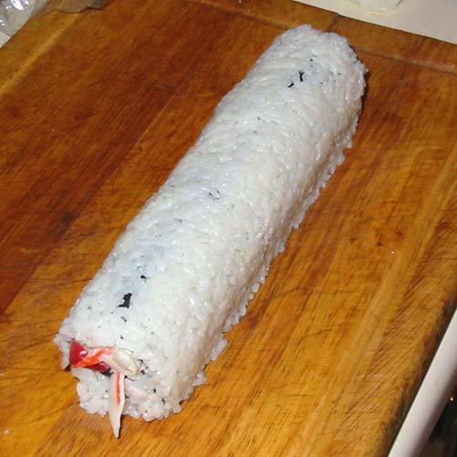 寿司怎么卷起更紧？图解日本寿司的卷法7