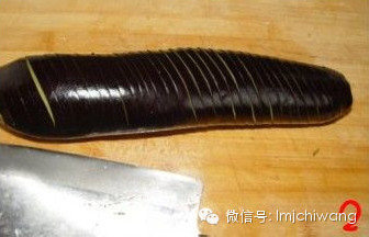 图文教程：茄子切蓑衣花刀5