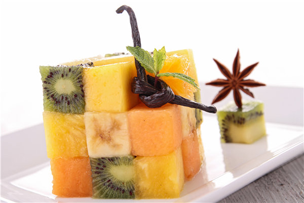 10种创意水果拼盘图片-简单容易简便制作水果拼盘1