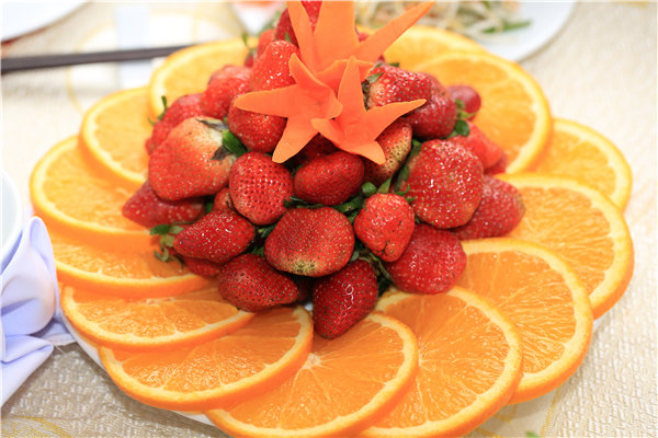 10种创意水果拼盘图片-简单容易简便制作水果拼盘2