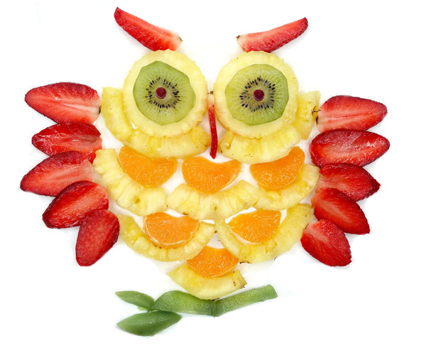 10种创意水果拼盘图片-简单容易简便制作水果拼盘3