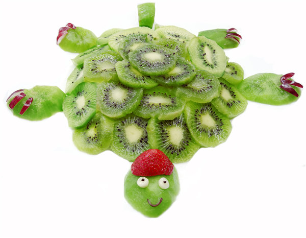 10种创意水果拼盘图片-简单容易简便制作水果拼盘4