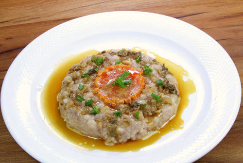 蒸肉饼怎么做又软又滑的窍门-蒸肉饼的制作方法8