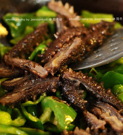鲜辣椒炒海参7