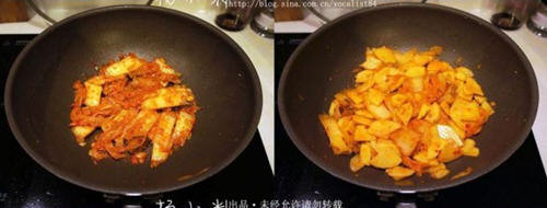 辣白菜炒土豆片2