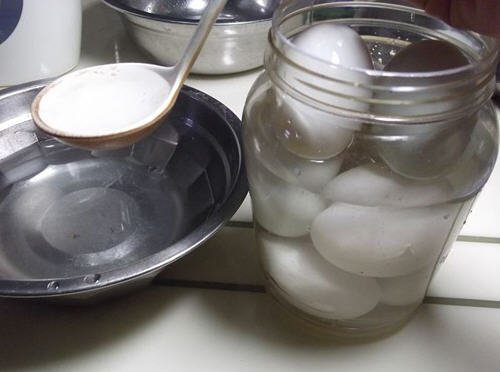 盐水咸鸭蛋(盐水浸泡法)7