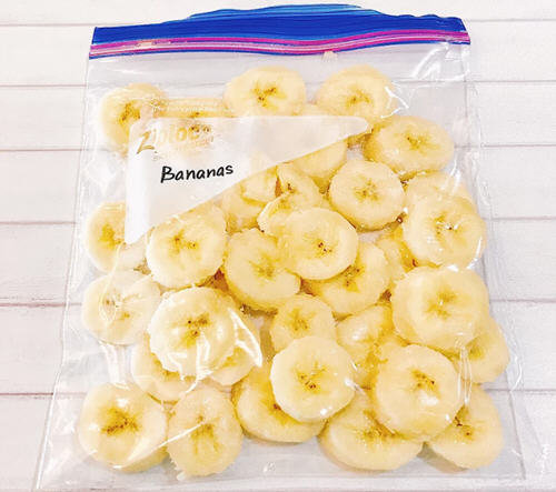 开始变黑的香蕉怎么处理-冷冻保存可直接做甜点2