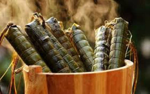 长方形粽子怎么包-图解广西长粽子的包法11