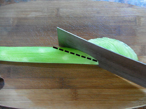 莴笋怎么切丝图解-莴笋切细丝的方法2