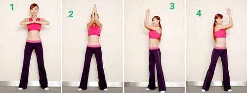 办公室减肥操：喜爱的十分钟减肥操4