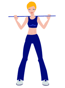 减肥健身操：针对腰部减肥练习的图解3