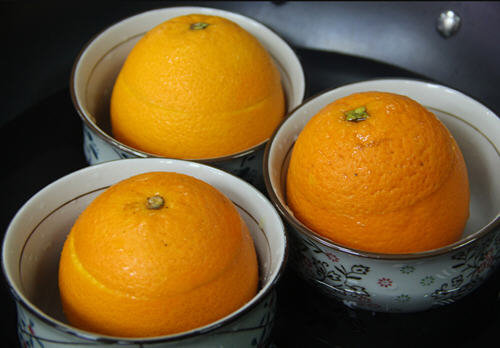 止咳良方蒸盐橙-盐蒸橙子治咳嗽的做法5
