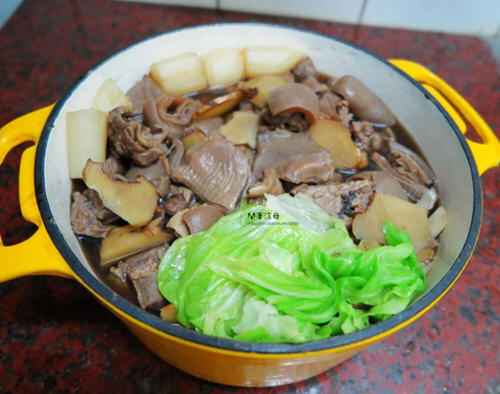 白萝卜炖羊肉10