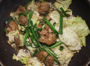 韭菜爆炒鸡肝的做法-好吃的韭菜爆炒鸡肝怎么炒图解8